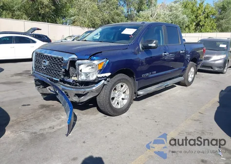2018 Nissan Titan Sv z USA, uszkodzony, nr VIN 1N6AA1E57JN508138